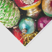 旧ヴィンテージ素朴クリスマスオーナメント 薄葉紙 (詳細)