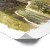 旧三位一体ゴシック建築教会 ポスター (角)