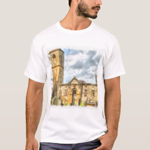 旧三位一体ゴシック建築教会 Tシャツ