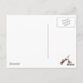 旧三輪車 ポストカード (裏面)