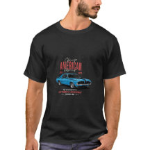 旧世代のマッスルカー - パワーで築かれたTシャツ