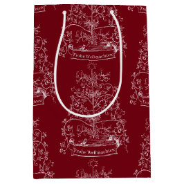 旧世界のクリ伝統的スマス ミディアムペーパーバッグ