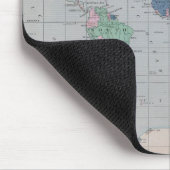 旧世界のヴィンテージの地図コレクション マウスパッド (コーナー)