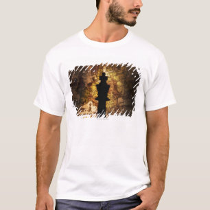 旧世界の地図の王の駒 Tシャツ