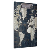 旧世界の地図の青 クリップボード (右)