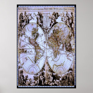 旧世界の地図1 ポスター