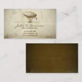 旧世界の気球 名刺 (正面/裏面)