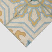 旧世界の装飾的なタイルパターン 薄葉紙 (詳細)