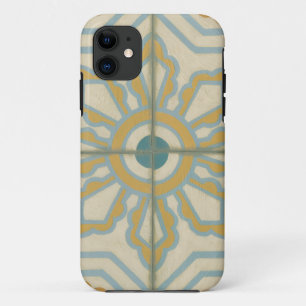 旧世界の装飾的なタイルパターン iPhone 11 ケース