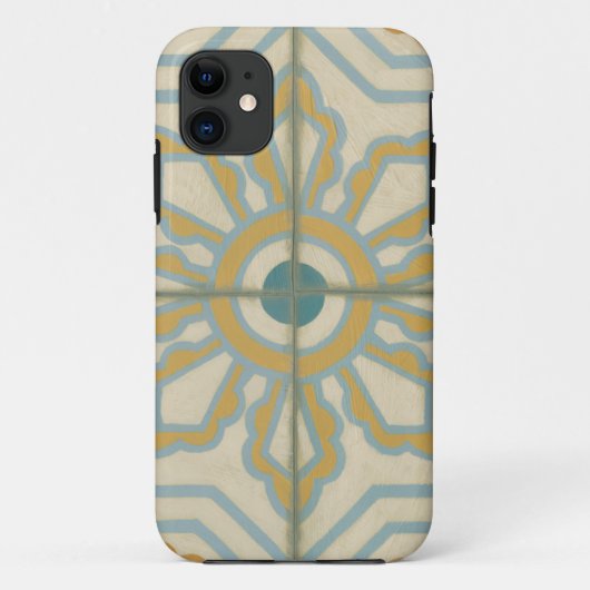 旧世界の装飾的なタイルパターン Case-Mate iPhoneケース (裏面)