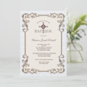 旧世界の青い洗礼招待状 招待状 (スタンド正面)