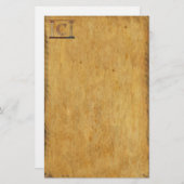 旧世界の静止 便箋 (正面/裏面)