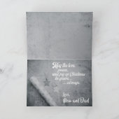 旧世界の魅力、ヴィンテージボックス、オーナメント、トワイン カード (内部)