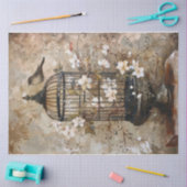 旧世界の鳥かご 薄葉紙 (クラフト)