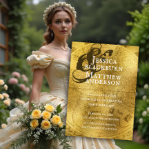 旧世界アンティーク金ゴールドマップ結婚の