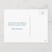 旧世界クリスマスサンタ シーズンポストカード (裏面)