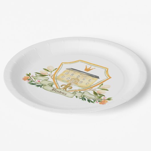 旧世界シェイクスピア | Fairytale ペーパープレート (アングル)