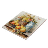 旧世界スタイル静物陶瓦 タイル (側面)