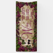 旧世界ヴィンテージワインテイスティング 横断幕 (縦)