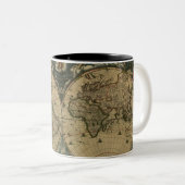 旧世界地図マグス ツートーンマグカップ (正面右)