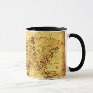 旧世界地図マグス マグカップ