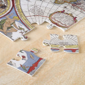 旧世界地図 ジグソーパズル (側面)