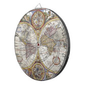 旧世界地図 ダーツボード (正面右)