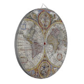 旧世界地図 ダーツボード (正面左)