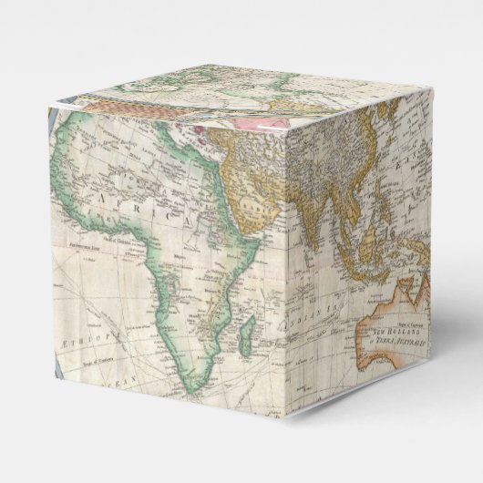 旧世界地図 フェイバーボックス (正面サイド)