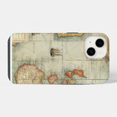 旧世界地図 iPhoneケース (裏面横)