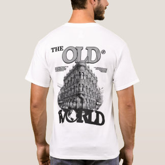 旧世界建築Tシャツ – ヴィンテージエレガンス Tシャツ