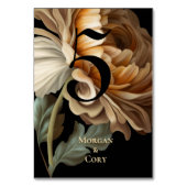 旧世界暗色絵を描の花結婚の テーブルナンバー (正面)