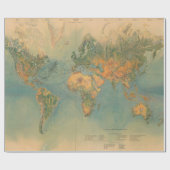 旧世界海上燃料駅出荷経路 ラッピングペーパー (フラット)