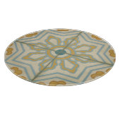 旧世界装飾瓦模様 カッティングボード (角)