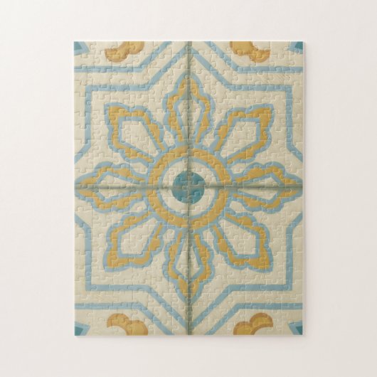 旧世界装飾瓦模様 ジグソーパズル (縦)