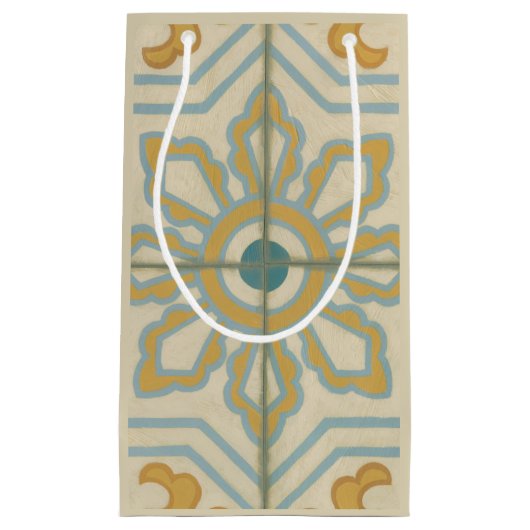 旧世界装飾瓦模様 スモールペーパーバッグ (正面)