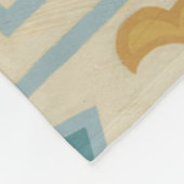 旧世界装飾瓦模様 フリースブランケット (角)