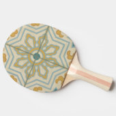 旧世界装飾瓦模様 卓球ラケット (横)