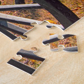 旧内戦の大砲。クリスマスの挨拶 ジグソーパズル (側面)