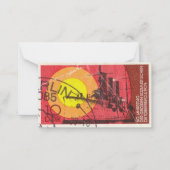 旧切手 ノートカード (正面)