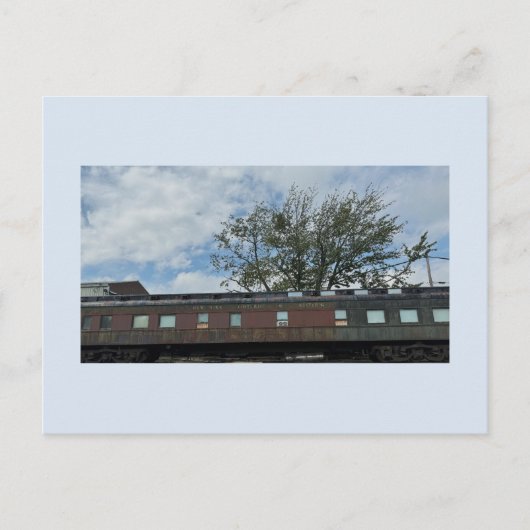 旧列車はがき ポストカード (正面)