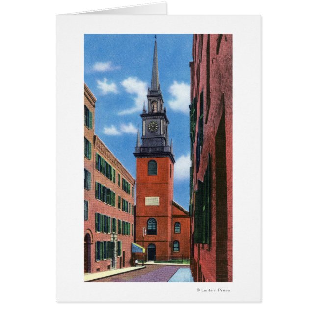 旧北教会の外観 (正面)