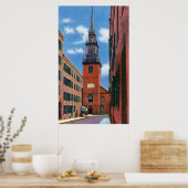 旧北教会の外観 ポスター (キッチン)