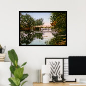 旧北橋コンコード、MA 1900 ポスター (ホームオフィス)