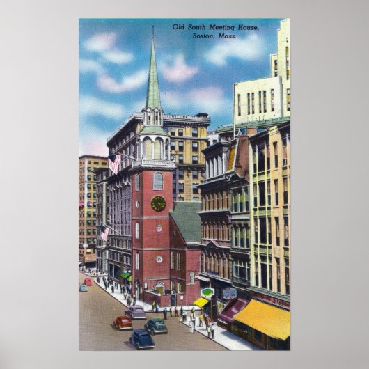 旧南会議場外観 ポスター (正面)