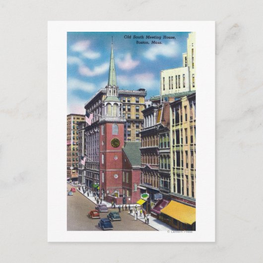 旧南会議場外観 ポストカード (正面)