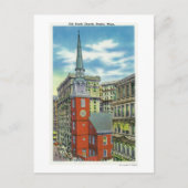 旧南教会の外観 ポストカード (正面)