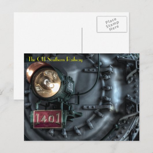 旧南鉄道 ポストカード (正面/裏面)