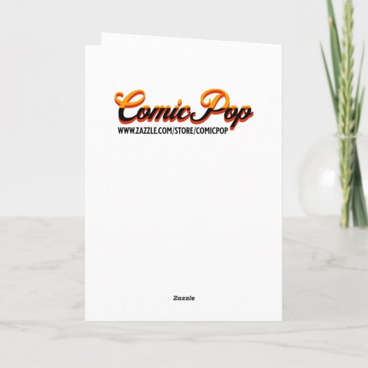 旧友おもしろい老ユージングユーモア誕生日 カード (裏面)