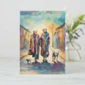 旧友だちグリーティングカード サンキューカード (スタンド正面)